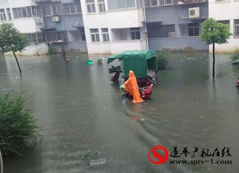 爱民家园一片汪洋！