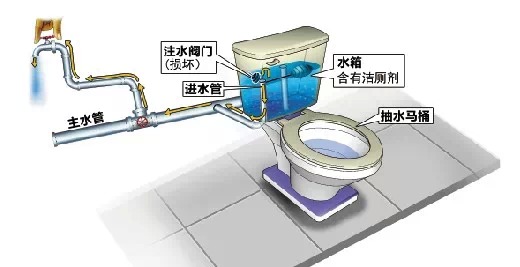 紧急提醒：请不要往马桶放蓝色洁厕块，因为它会……