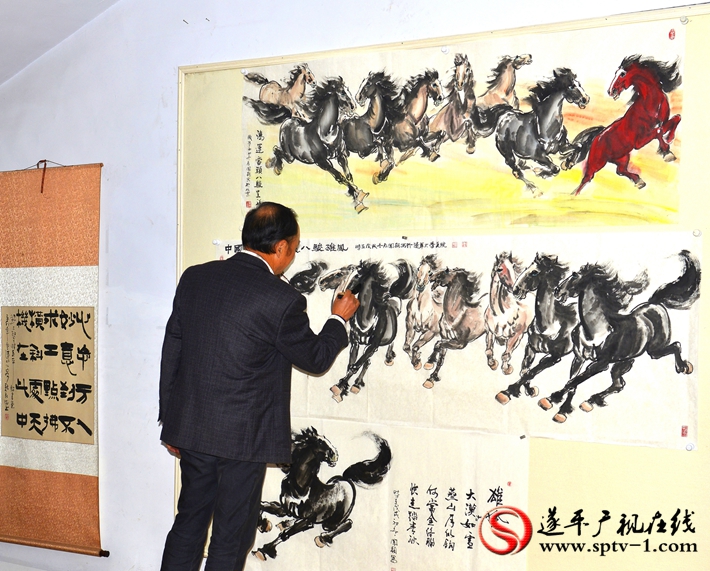 闻朝:遂平本土画家走向国展之路